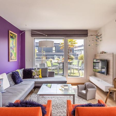 Illanka - Appartement 3 Chambres Avec Parking Et Terrasse Proche Gare Rennes Kültér fotó