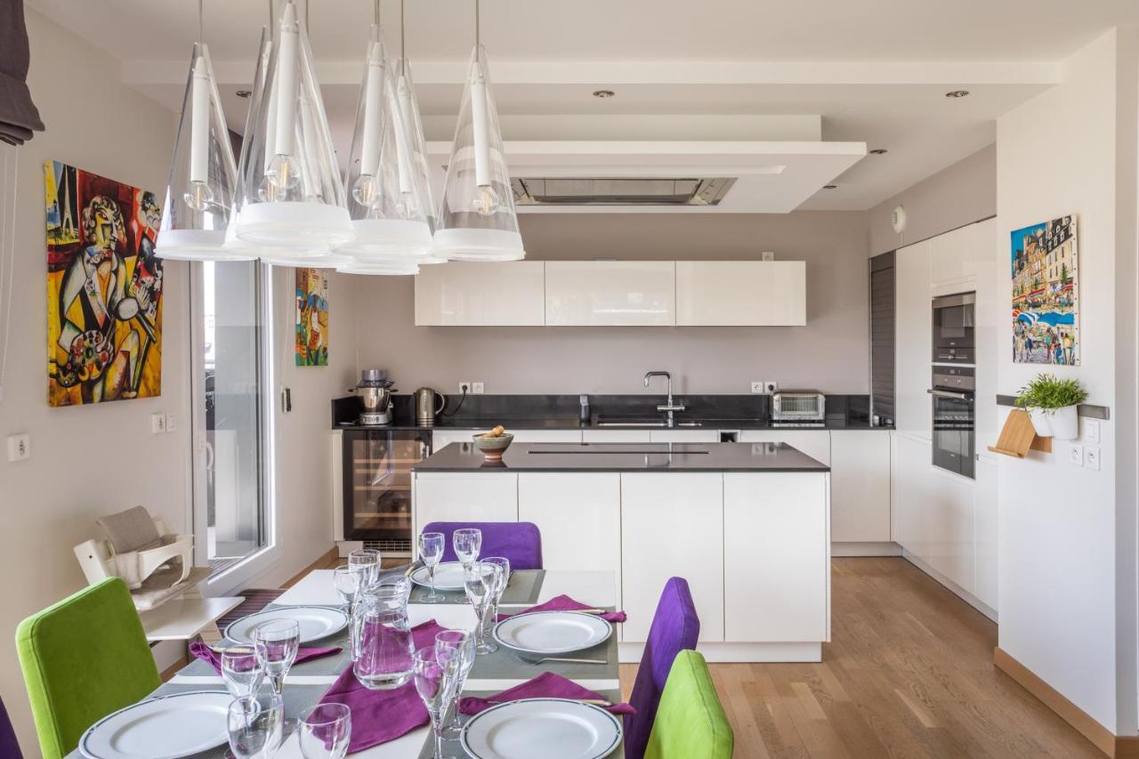 Illanka - Appartement 3 Chambres Avec Parking Et Terrasse Proche Gare Rennes Kültér fotó