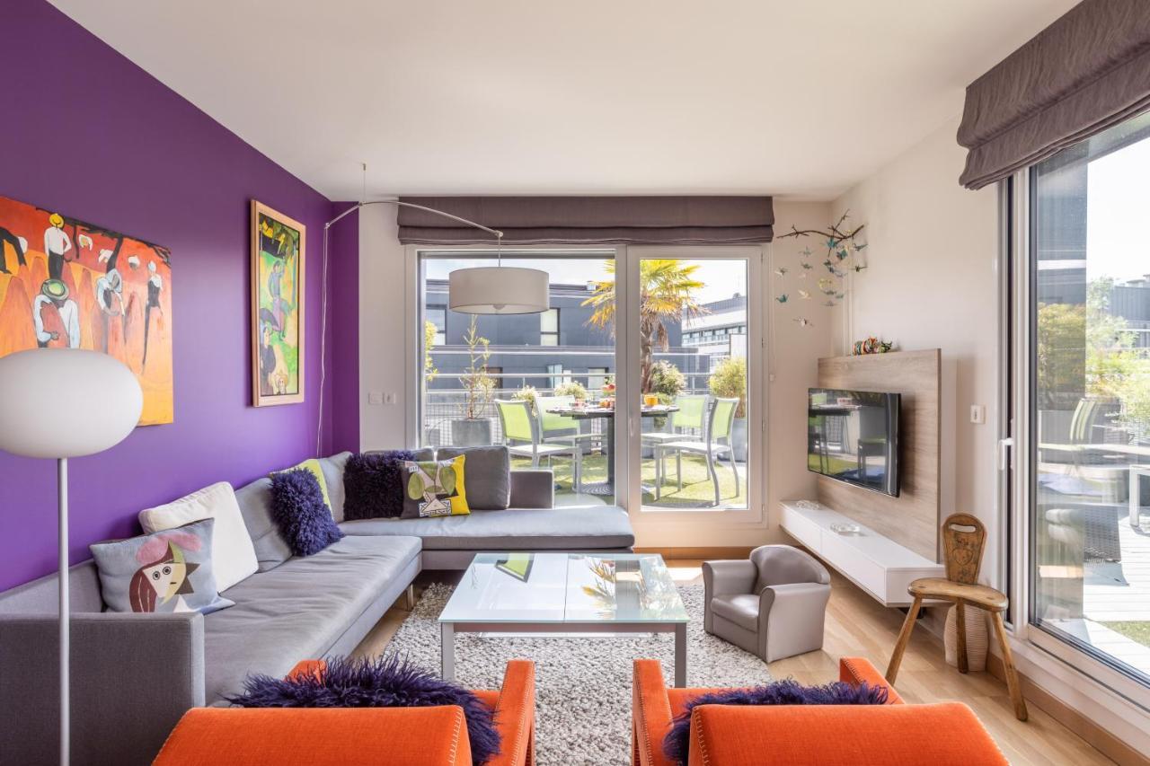 Illanka - Appartement 3 Chambres Avec Parking Et Terrasse Proche Gare Rennes Kültér fotó