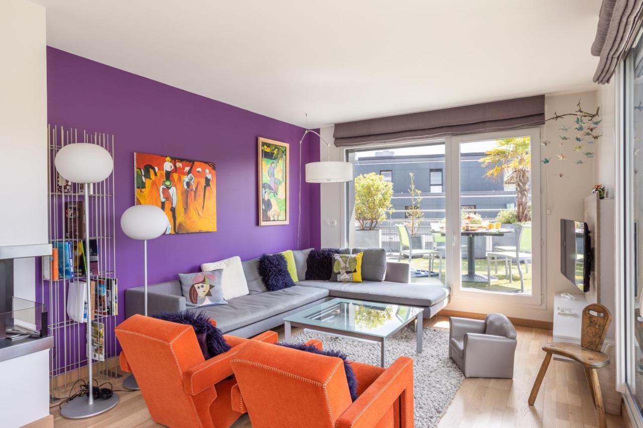 Illanka - Appartement 3 Chambres Avec Parking Et Terrasse Proche Gare Rennes Kültér fotó