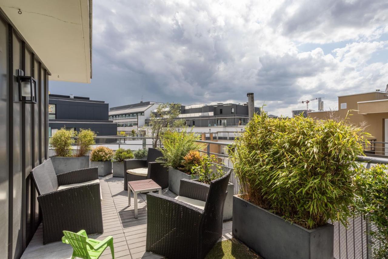 Illanka - Appartement 3 Chambres Avec Parking Et Terrasse Proche Gare Rennes Kültér fotó