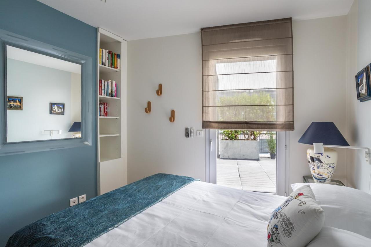 Illanka - Appartement 3 Chambres Avec Parking Et Terrasse Proche Gare Rennes Kültér fotó